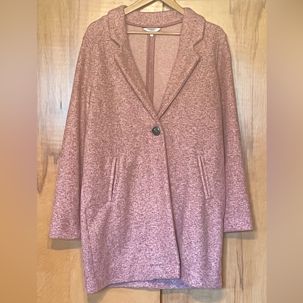 NWOT Next Women's Dusty Rose Blazer Coat